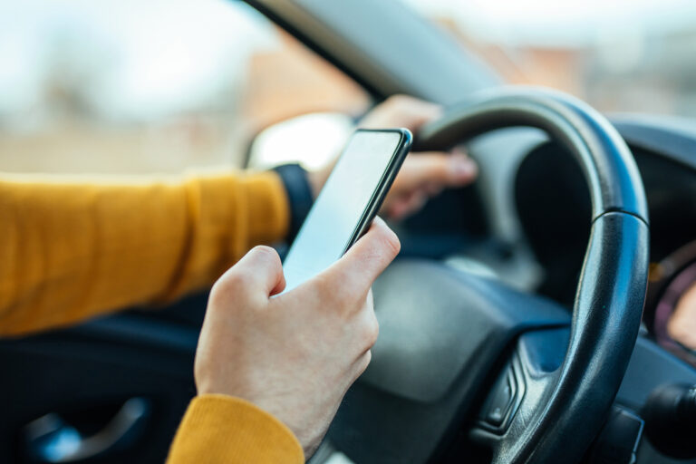 Ohio's new distracted driving law